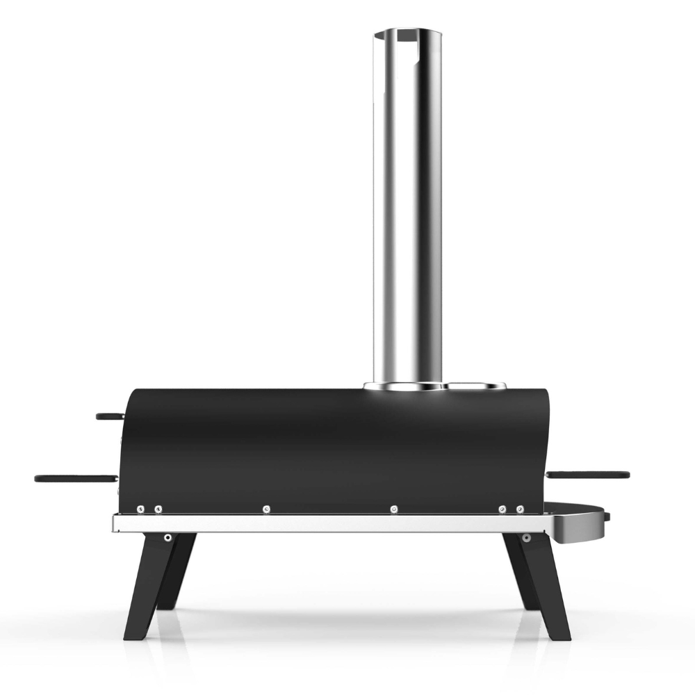 Load image into Gallery viewer, ZiiPa Piana Wood Pellet Pizza Oven with Rotating Stone - Charcoal/Charbon