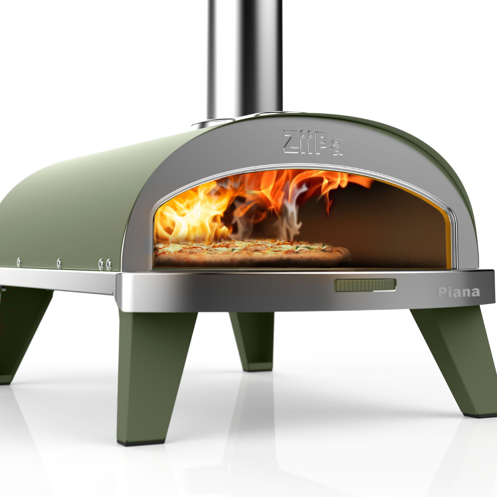 Load image into Gallery viewer, ZiiPa Piana Wood Pellet Pizza Oven Chef Bundle - Eucalyptus