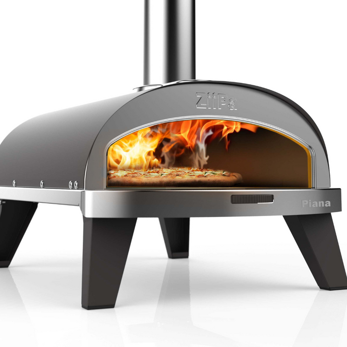 ZiiPa Piana Wood Pellet Pizza Oven Starter Kit - Slate/Ardoise