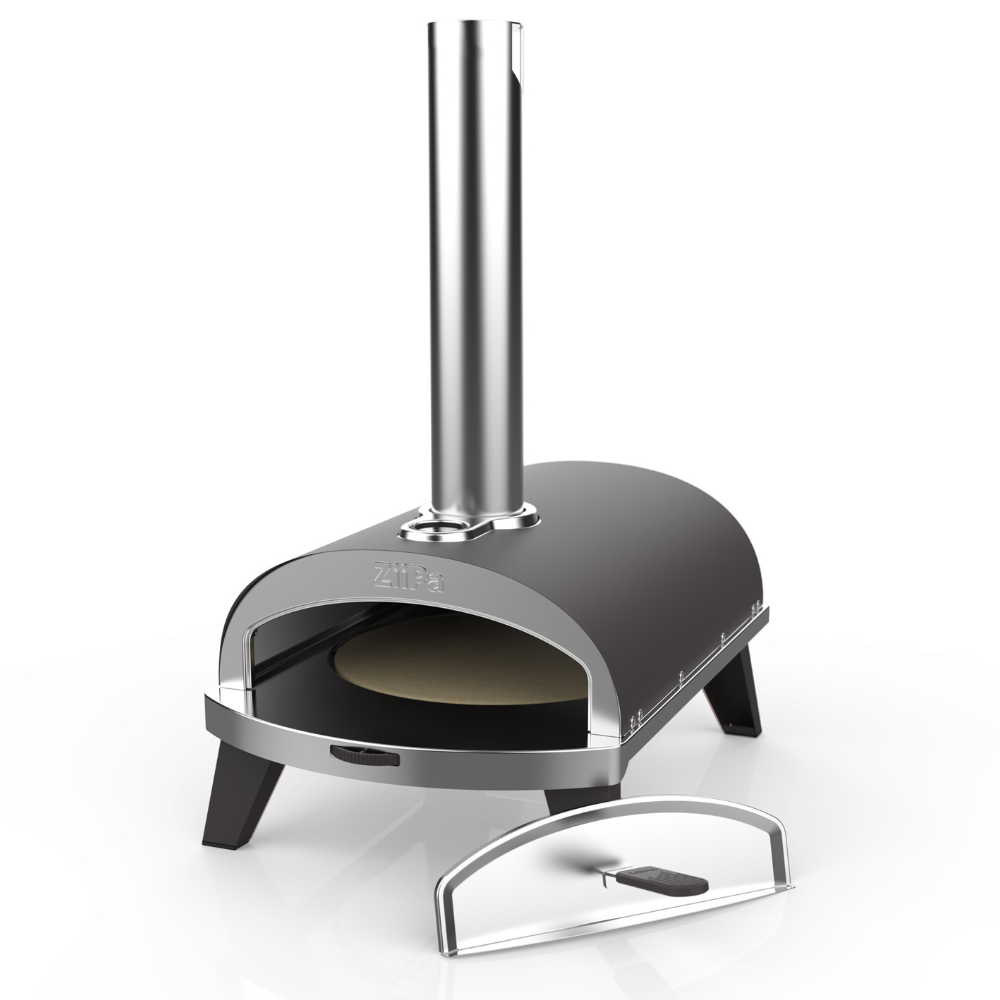 Load image into Gallery viewer, ZiiPa Piana Wood Pellet Pizza Oven Starter Kit - Slate/Ardoise