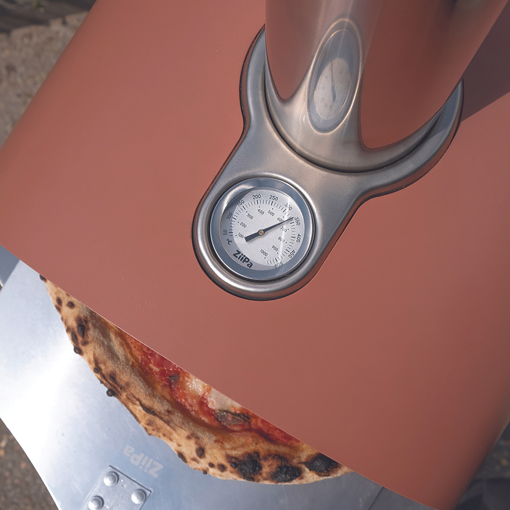 Load image into Gallery viewer, ZiiPa Piana Wood Pellet Pizza Oven with Rotating Stone - Terracotta