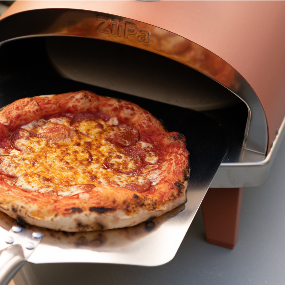 Load image into Gallery viewer, ZiiPa Piana Wood Pellet Pizza Oven with Rotating Stone - Terracotta