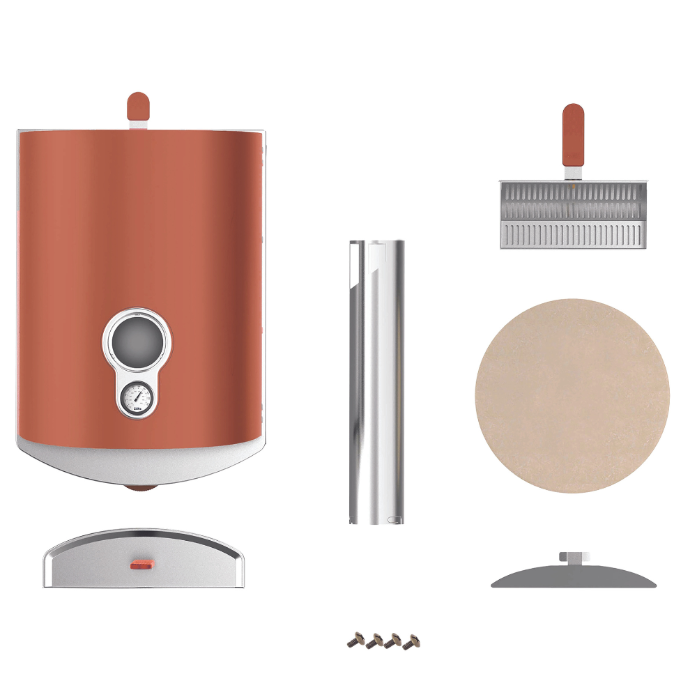 Load image into Gallery viewer, ZiiPa Piana Wood Pellet Pizza Oven Starter Kit - Terracotta