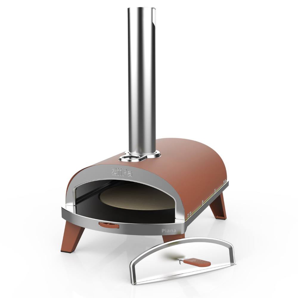 Load image into Gallery viewer, ZiiPa Piana Wood Pellet Pizza Oven Chef Bundle - Terracotta