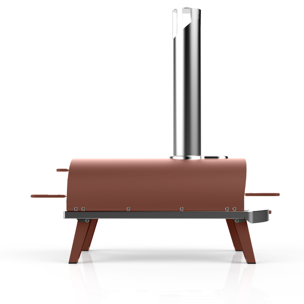 Load image into Gallery viewer, ZiiPa Piana Wood Pellet Pizza Oven with Rotating Stone - Terracotta