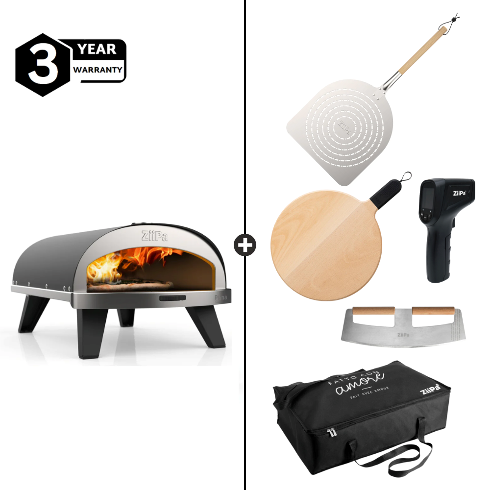 ZiiPa Piana Gas Pizza Oven Chef's Kit