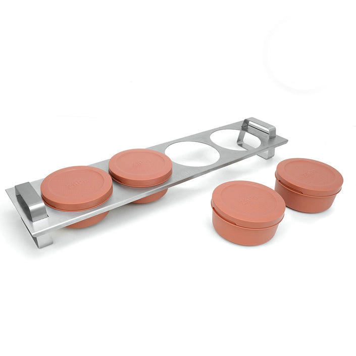 ZiiPa Portella Topping Station Bundle - Terracotta