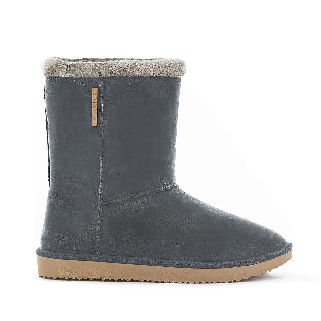 BLACKFOX Cheyenne Adult Waterproof Fur Lined Outdoor Gumboot - Anthracite Grey **Limited Stock**