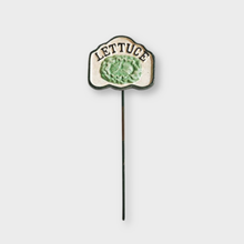 Load image into Gallery viewer, MARTHA’S VINEYARD Cast Iron Vegetable Garden Label Stake
