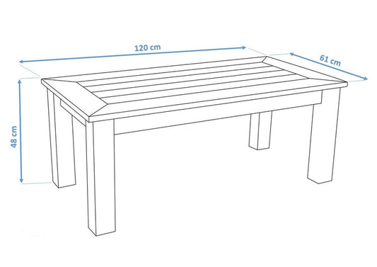 WINAWOOD Coffee Table - 1200mm