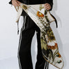 ARTIFACT Square Silk Scarf - Liora Garden