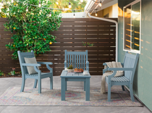 Load image into Gallery viewer, WINAWOOD Sandwick Two-Seater Bench, 2 Sandwick Armchair &amp; Coffee Table 4pce Set