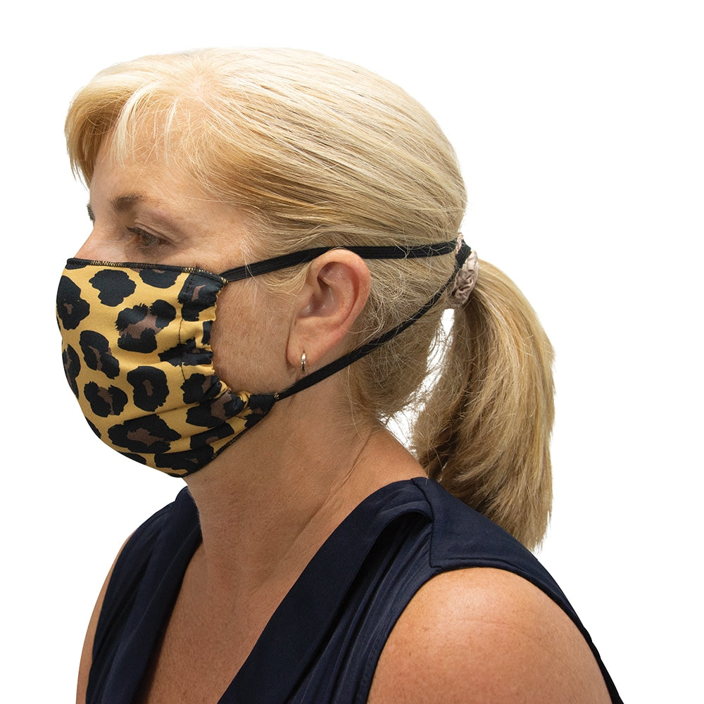 Load image into Gallery viewer, ANNABEL TRENDS Washable Reusable Face Mask - Ocelot **REDUCED!!**