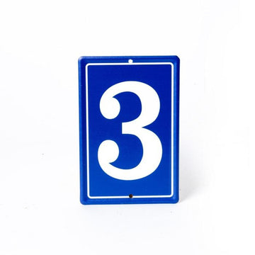 MARTHA'S VINEYARD French Style House Number - '3'