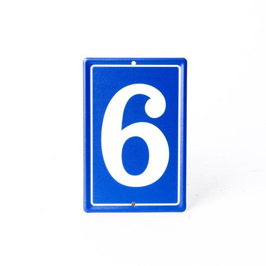 MARTHA'S VINEYARD French Style House Number - '6'