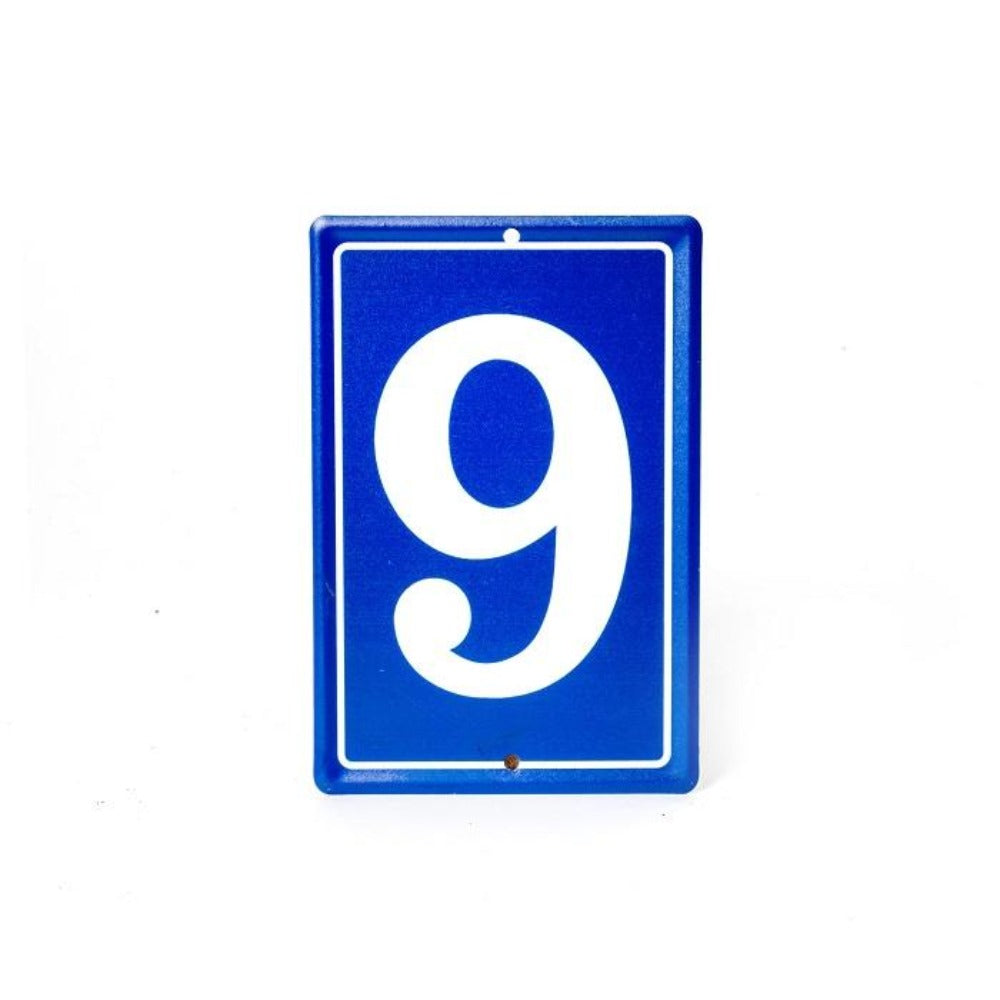 MARTHA'S VINEYARD French Style House Number - '9'