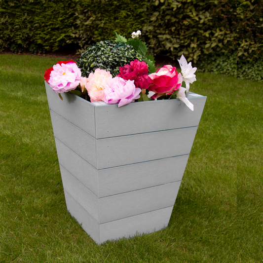 WINAWOOD Planter Pot Set of 2 - Large - Stone Grey **Limited Stock**