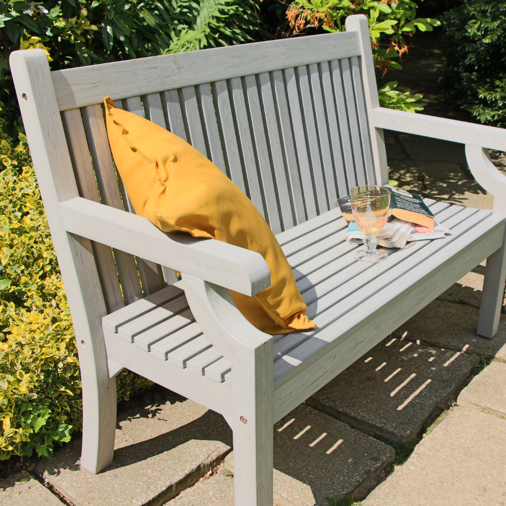 Load image into Gallery viewer, WINAWOOD Sandwick 3 Seater Bench - 1560mm - Stone Grey