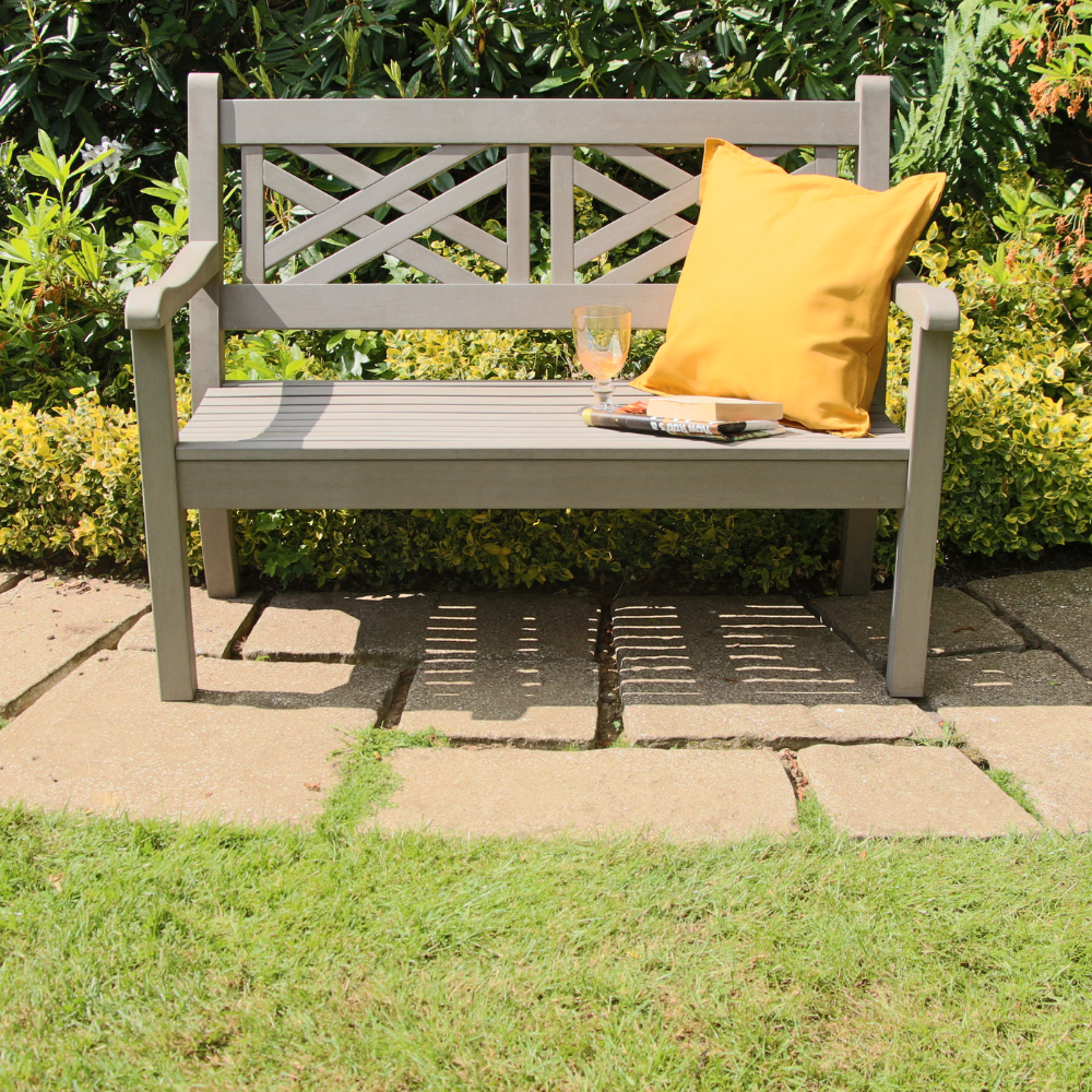 Load image into Gallery viewer, WINAWOOD Speyside 2 Seater Bench - 1216mm - Stone Grey