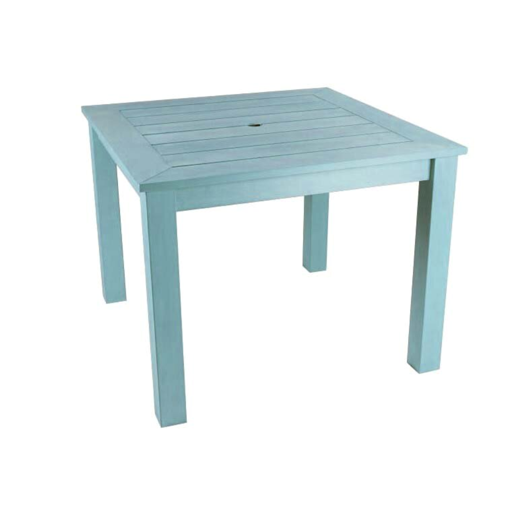 WINAWOOD Square Dining Table - 983mm - Powder Blue