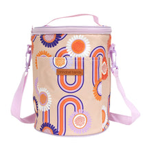 Load image into Gallery viewer, ANNABEL TRENDS Picnic Cooler Barrel Bag - Groovy Rainbows