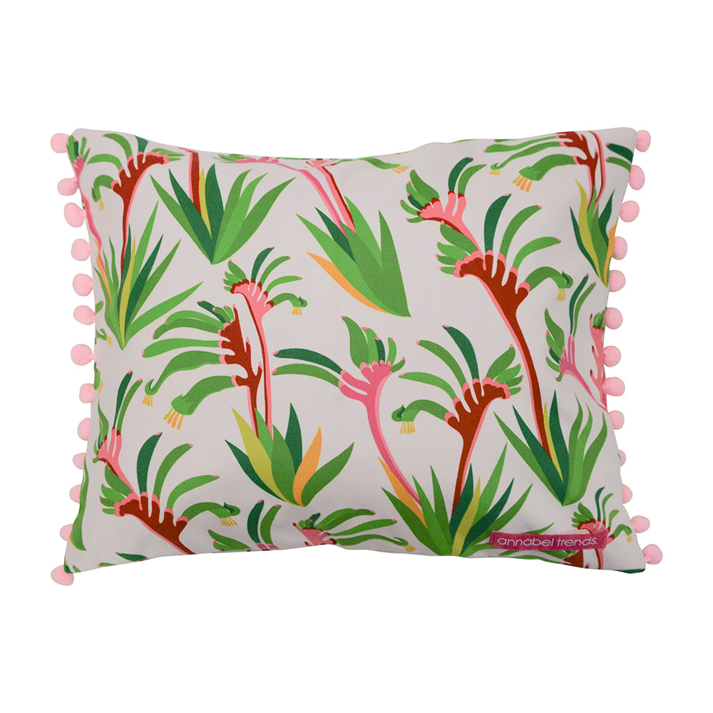 Load image into Gallery viewer, ANNABEL TRENDS Inflatable Beach Pillow - Kangaroo Paw Pink