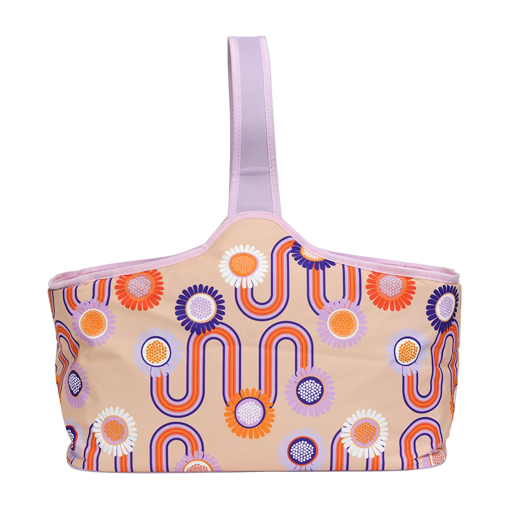 ANNABEL TRENDS Picnic Cooler Bag - Groovy Rainbows