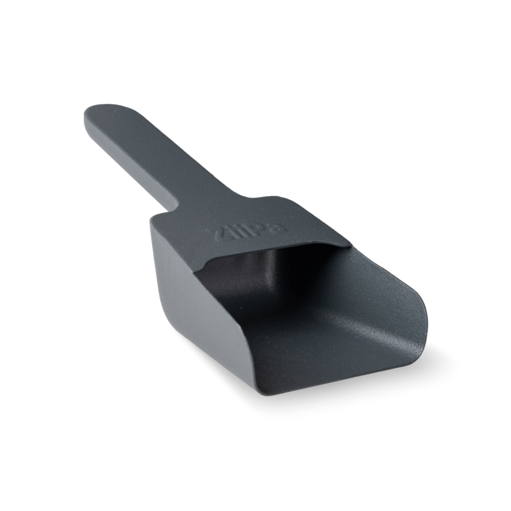 Load image into Gallery viewer, ZiiPa Melfa Wood Pellet Scoop - Slate/Ardoise