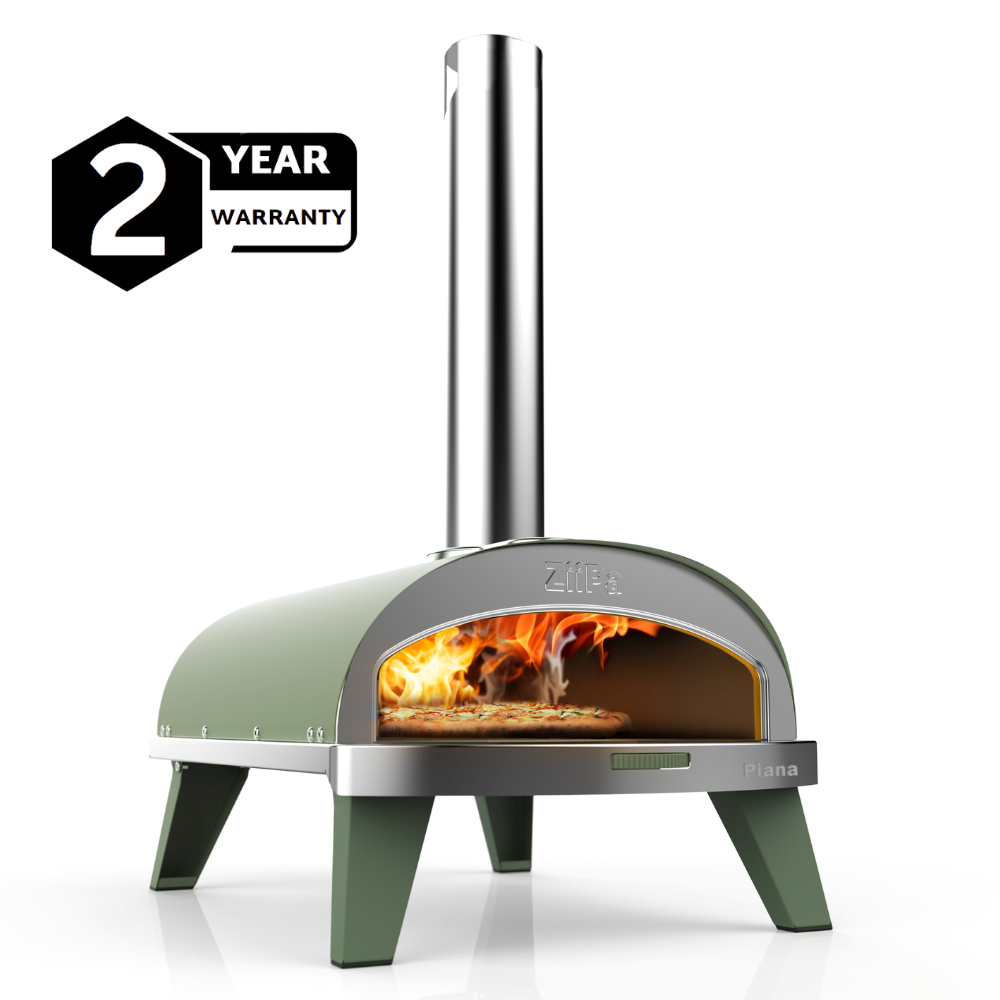 ZiiPa Piana Wood Pellet Pizza Oven with Rotating Stone - Eucalyptus