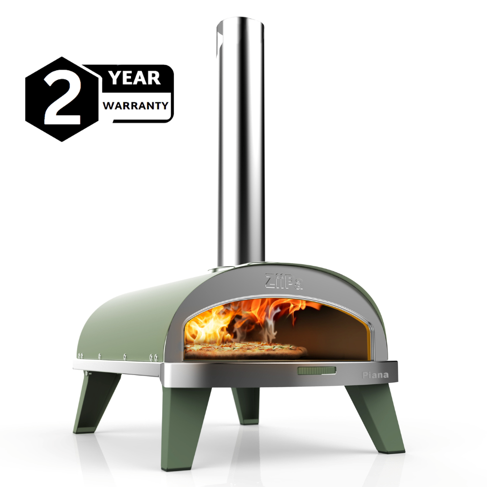 Load image into Gallery viewer, ZiiPa Piana Wood Pellet Pizza Oven with Rotating Stone - Eucalyptus