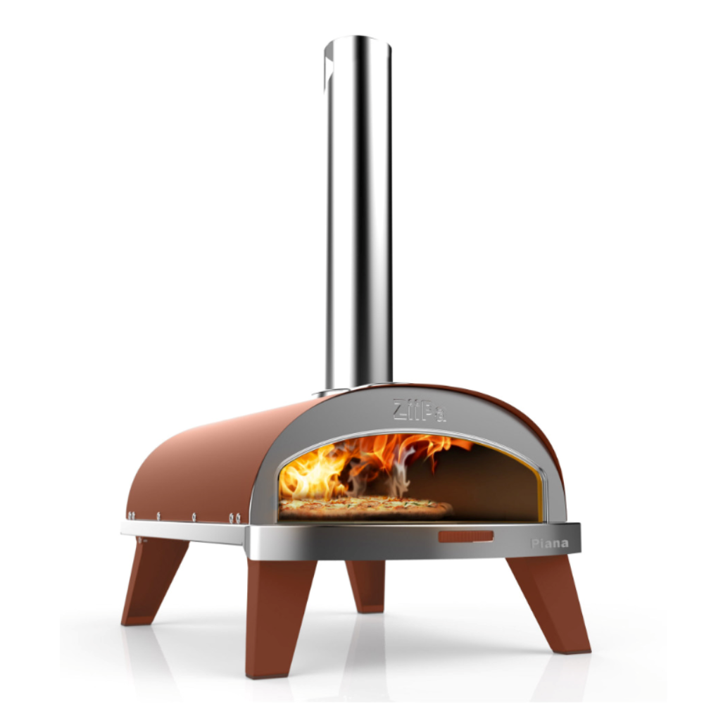 Load image into Gallery viewer, ZiiPa Piana Wood Pellet Pizza Oven with Rotating Stone - Terracotta