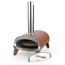 Load image into Gallery viewer, ZiiPa Piana Wood Pellet Pizza Oven with Rotating Stone - Terracotta