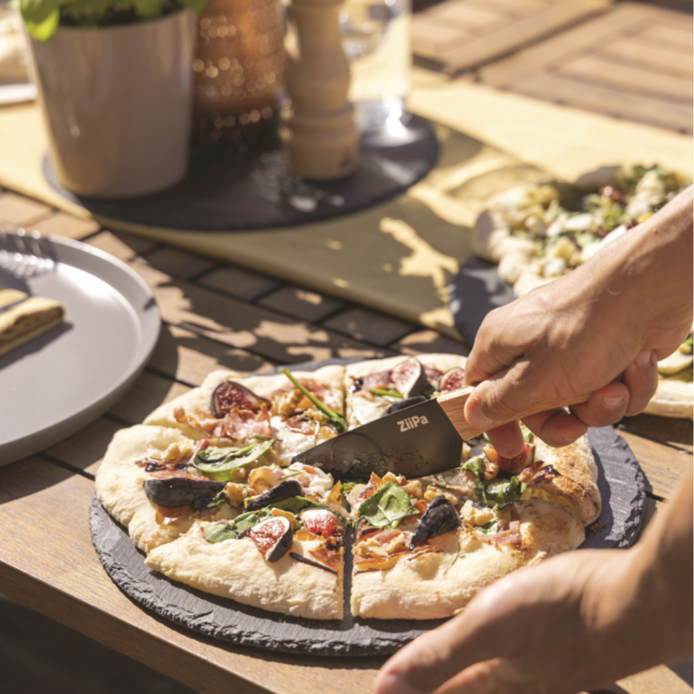 Load image into Gallery viewer, ZiiPa Pizza Knife with Cutter Wheel