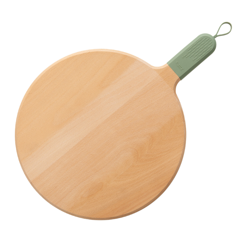 Load image into Gallery viewer, ZiiPa Sora Beech Pizza Serving Board 31cm - Eucalyptus