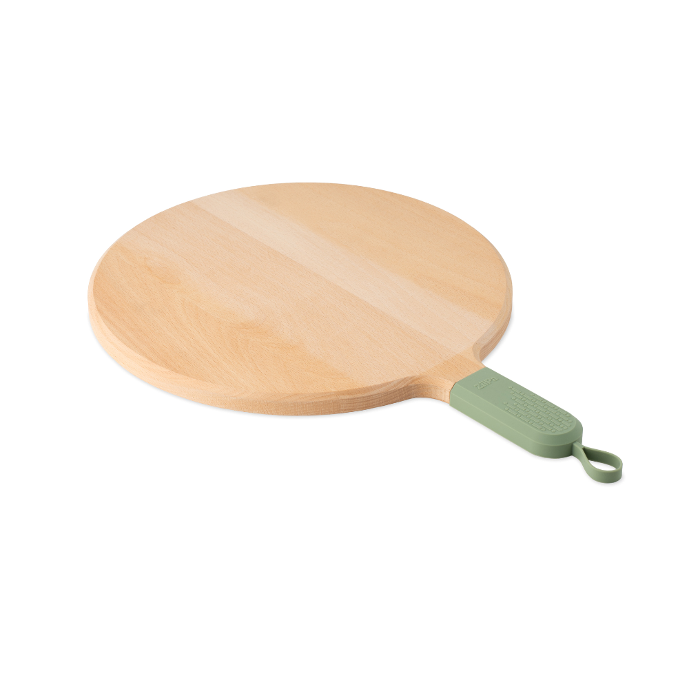 Load image into Gallery viewer, ZiiPa Sora Beech Pizza Serving Board 31cm - Eucalyptus