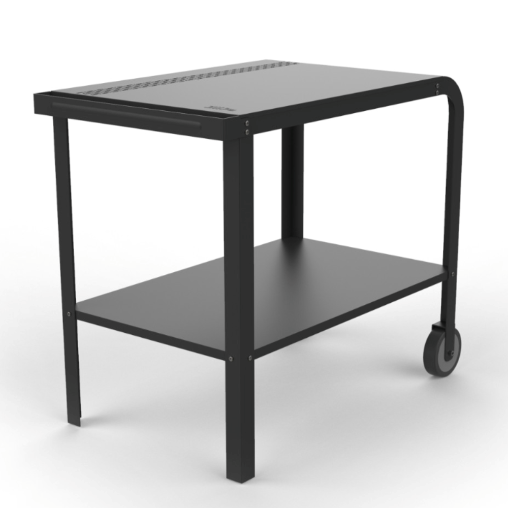 Load image into Gallery viewer, ZiiPa Vallone Garden Trolley with Shelf - Charcoal/Charbon