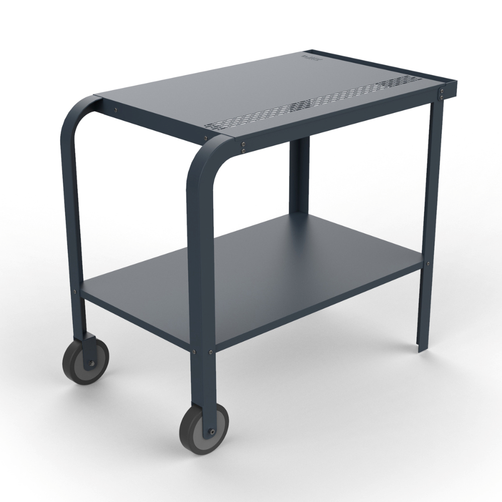 Load image into Gallery viewer, ZiiPa Vallone Garden Trolley with Shelf - Slate/Ardoise