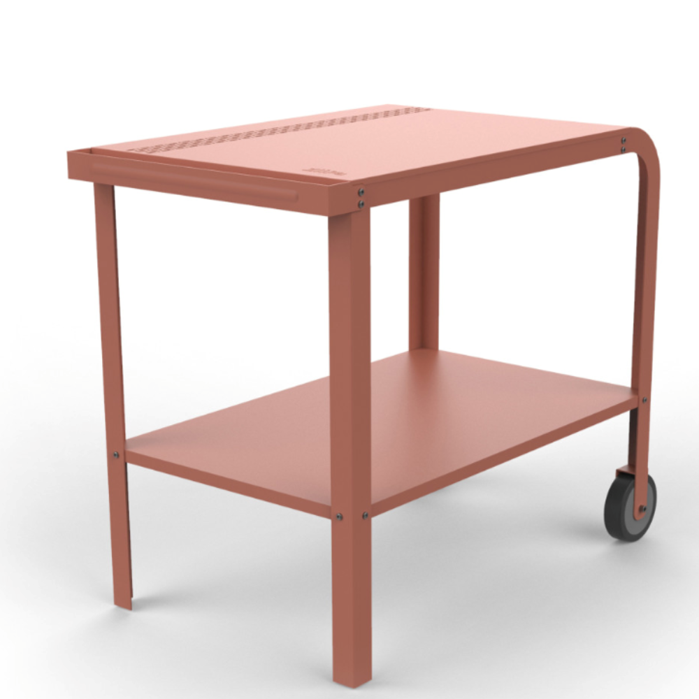 Load image into Gallery viewer, ZiiPa Vallone Garden Trolley with Shelf - Terracotta