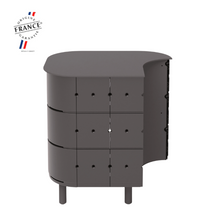 Load image into Gallery viewer, ALUVY JEAN Basalt Outdoor Storage Cabinet - Left - Anthracite