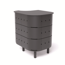 Load image into Gallery viewer, ALUVY JEAN Basalt Outdoor Storage Cabinet - Left - Anthracite