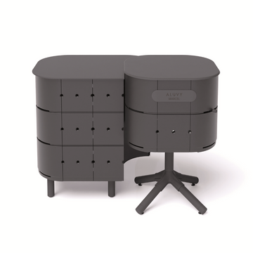 ALUVY MARCEL Original Charcoal Cook & JEAN Store Left - Anthracite