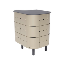 Load image into Gallery viewer, ALUVY JEAN Basalt Outdoor Storage Cabinet - Left - Champagne