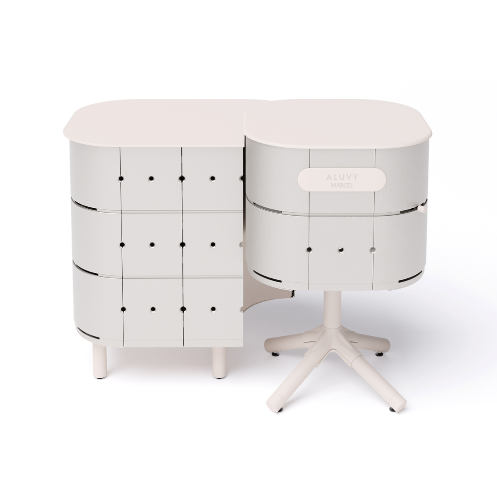 ALUVY MARCEL Original Charcoal Cook & JEAN Store Left - Soie