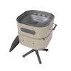 ALUVY MARCEL Basalt Charcoal Barbeque with Cover & BBQ Tool Set - Champagne