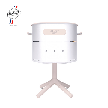 ALUVY MARCEL Original Charcoal Barbeque - Blanc