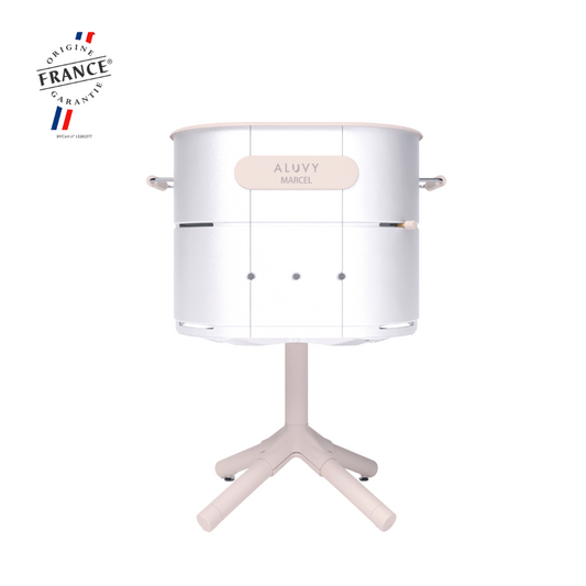 ALUVY MARCEL Original Charcoal Barbeque - Blanc