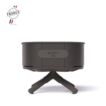 ALUVY SAM Basalt Low Brazier - Anthracite