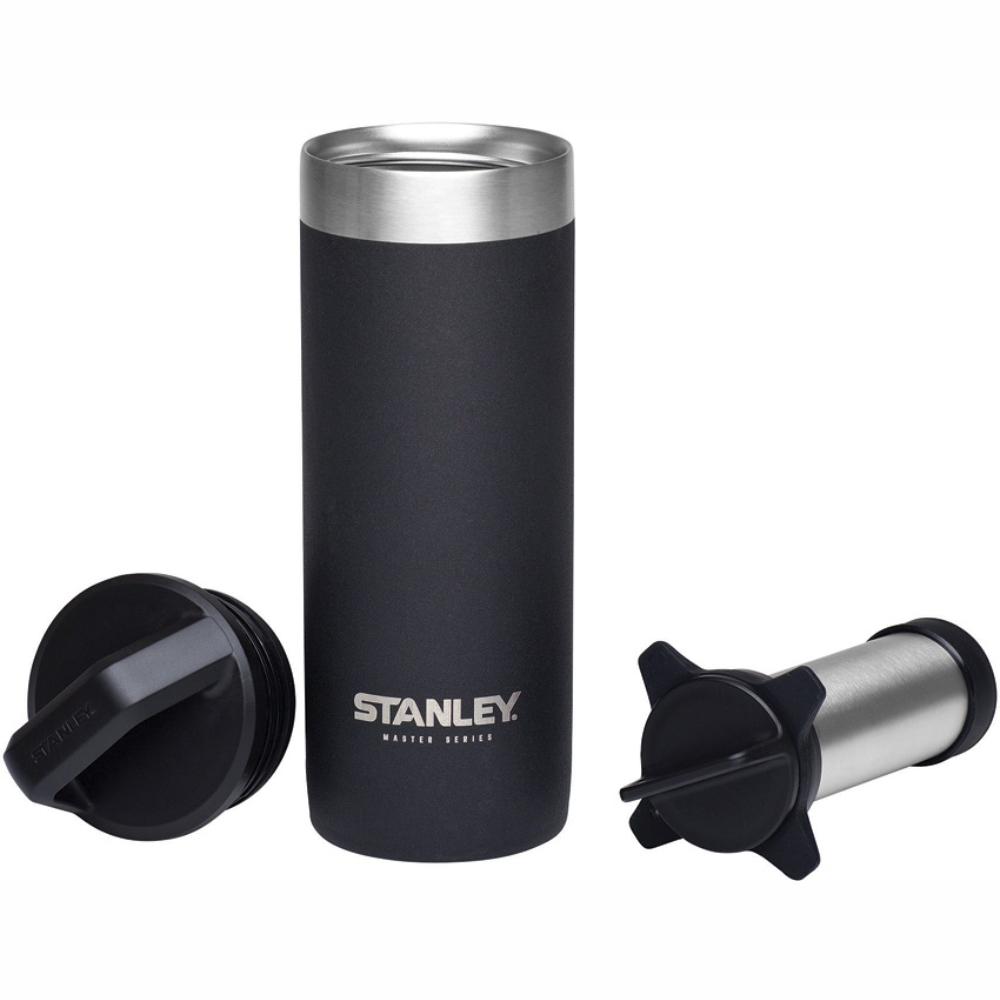 Load image into Gallery viewer, STANLEY MASTER 532ml Insulated Vacuum Mug + Quicksip™ - Foundry Black