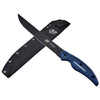 CAMILLUS Cuda 10" Semi-Flex Wide Fillet Knife with Sheath - 18131 Titanium Bonded, Non-Stick **CLEARANCE**