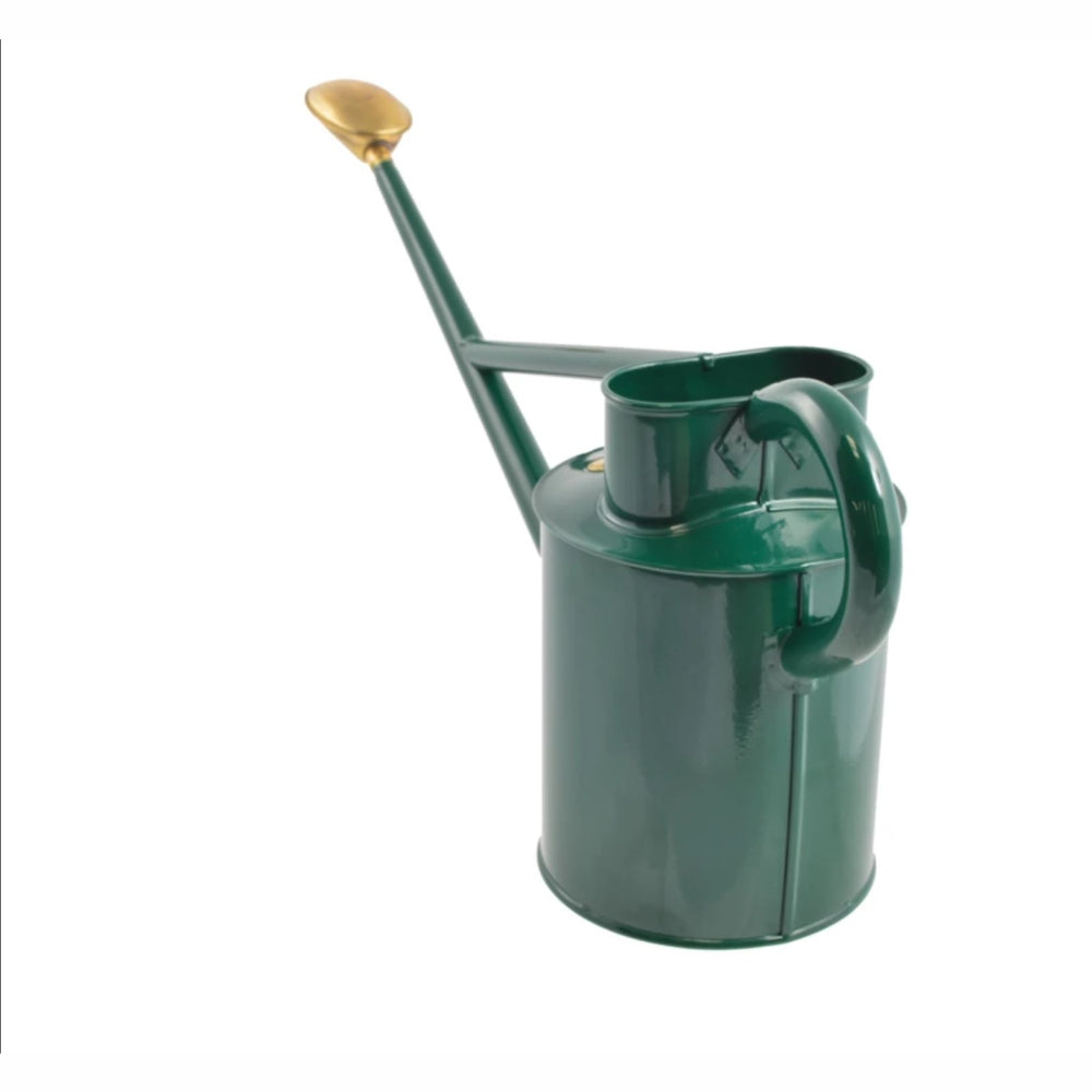 Load image into Gallery viewer, HAWS &#39;The Warley Fall Green&#39; Metal Original Long Reach Watering Can - One Gallon (4.5L)